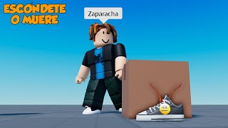 ESCÓNDETE O MUERE MOMENTOS DIVERTIDOS con RoxiCakeGamer ROBLOX [upl. by Haceber]