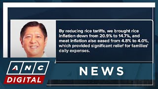 Marcos calls August inflation print a victory for Filipinos  ANC [upl. by Enillebyam]