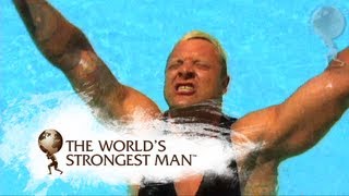 Magnus Samuelsson Breaks Wrist  Worlds Strongest Man [upl. by Ewens]