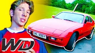 Porsche 924 How to Change the Handbrake  Wheeler Dealers [upl. by Armillda]