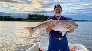 BIGGEST FISH OF MY LIFE  Pamlico River Fishing with Dad Part 1 [upl. by Wyler]