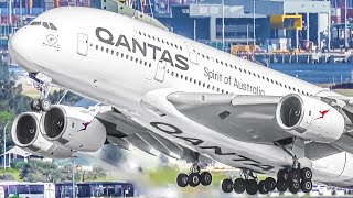 ✈️ 300 CLOSE UP TAKEOFFS and LANDINGS in 3 HOURS  Sydney Airport Plane Spotting SYDYSSY [upl. by Capp981]