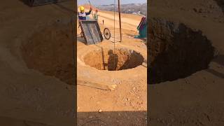 Wonderful process of making holes for piling [upl. by Salinas]