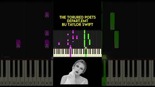 The Tortured Poets Department by Taylor Swift piano cover  sheet music [upl. by Tezil]