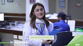 Dr Hawwa Khan RMC Alumnas Inspiring Journey from Campus to Clinicquot [upl. by Rowell]