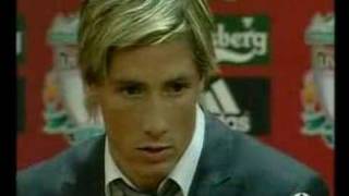 Fernando Torres 9 presentación en el LIVERPOOL [upl. by Ossie]