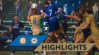 INTERUDINESE 30  Highlights  PRIMAVERA 1 TIM 201819 Matchday 04 [upl. by Emee]