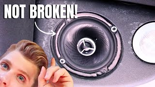 How to fix rattling car speakers for free [upl. by Zosema]