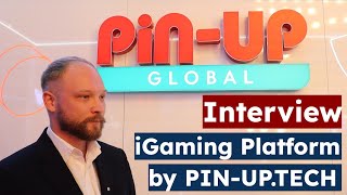 Interview with CTO PINUPTECH at SiGMA Europe 2024 [upl. by Iliak]