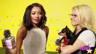 EXCLUSIVE quotVampire Diariesquot Kat Graham On Ian Somerhalder amp Nikki Reeds Engagement  Perez Hilton [upl. by Hofmann745]