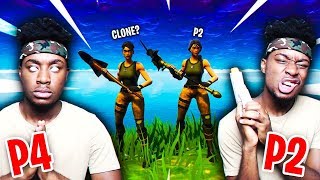 I FOUND MY SECRET TWIN BROTHER PLAYING FORTNITE DUOSMEETING P4istheName [upl. by Edith]