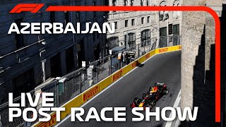 F1 LIVE Azerbaijan GP PostRace Show [upl. by Drolyag]