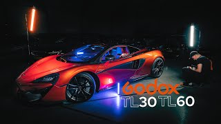 Godox TL30 TL60 McLaren Light Painting [upl. by Dnumsed895]