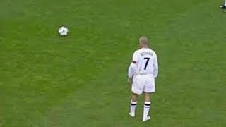 David Beckhams free kick against Greece [upl. by Nahshon]