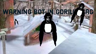 Warning bot SPOTTED in gorilla tag  oculus quest 2 [upl. by Orton]