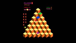 Qbert Level 5 Gameplay [upl. by Ahsinaj]