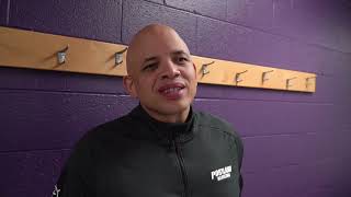 Portland Mens Basketball vs Willamette 12278  Coach Legans Post Game [upl. by Wallach]