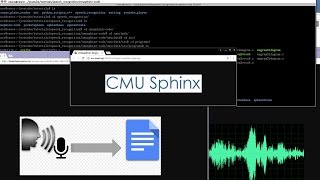 Speech Recognition with CMU Sphinx 2 Converting Speech to Text with Pocketsphinx [upl. by Drice]