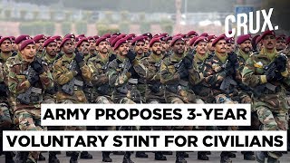 Indian Army Mulls 3year ‘Tour Of Duty’ To Counter Mounting Pension Bills And Shortfall In Ranks [upl. by Joash22]