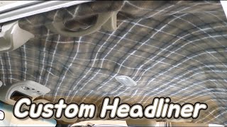 DIY Custom Headliner 2004 Chevy Silverado [upl. by Hazard]