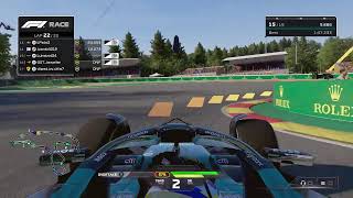 F1 24  F05 Div 2 R2  SpaFrancorchamps [upl. by Ainalem226]