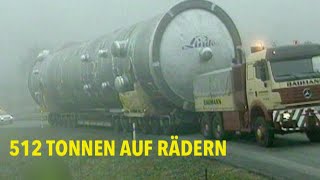 512 Tonnen auf Rädern – Schwertransport XXL [upl. by Edee]