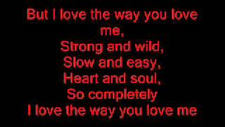 john michael montgomery  i love the way you love me lyrics [upl. by Mungo]