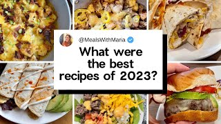 23 of the BEST Recipes I Made In 2023 [upl. by Serrano711]