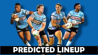 Cronulla Sharks Predicted Lineup  NRL 2024 [upl. by Aridni19]