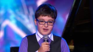 Americas Got Talent 2014  Judgment Week Kids Variety Acts Adrian Romoffmp4 [upl. by Euqilegna460]