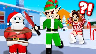 🎄🎅 WE Saved SANTA From The EVIL ELF  Wheres Santa Story 🎅🎄 Roblox [upl. by Fusco947]