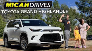 2024 Toyota Grand Highlander  Family SUV Review [upl. by Ateuqal562]