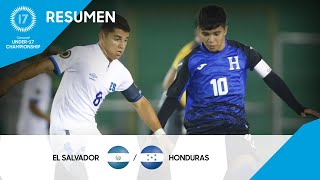 Concacaf Under17 Championship 2023 Highlights  El Salvador vs Honduras [upl. by Nidroj755]