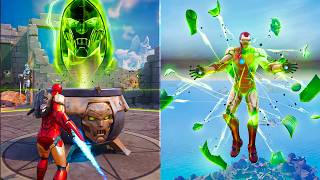 Fortnite Iron Man Becomes Mythic Dr Doom Isle of Doom Event [upl. by Adnarram]