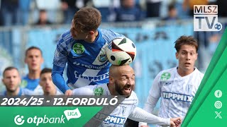 MTK Budapest  ZTE FC  11  01  OTP Bank Liga  12 forduló  MLSZTV [upl. by Mirisola619]