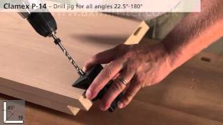 Lamello Zeta P2  45 degree mitre joints [upl. by Yoshi446]