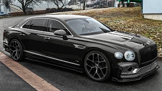 2021 Bentley Flying Spur W12  Angry Luxury Sedan from MANSORY [upl. by Naujaj260]