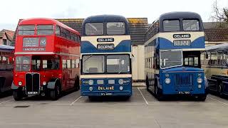 Delaine Buses Heritage Running Day  Part 1 270424 [upl. by Iviv186]