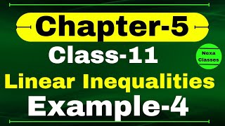 Example 4 Chapter 5 Class 11 Math  Linear Inequalities  CBSE NCERT Class 11 Math Examples [upl. by Brecher]