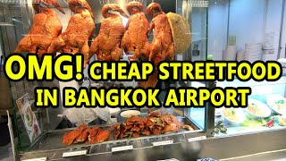 Suvarnabhumi Airport  Cheap Streetfood  Have to Try [upl. by Magee]