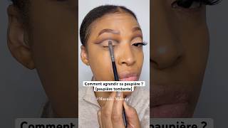 Cut crease sur paupière tombante maquillagefacile maquillageyeux makeup maquillage cutcrease [upl. by Marchall752]