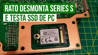 Rato Borrachudo testa SSD DE PC no Xbox Series S [upl. by Eniretac]