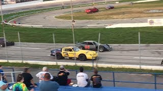 S T A R CARS SENIOR TOUR  LEE USA SPEEDWAY HEATS AampB 82418 [upl. by Tteragram477]