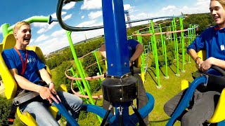 Sky Rider Onride Extrem  Skyline Park [upl. by Ancilin]