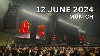 ACDC Live in Munich II⚡️🎸🤘🏻Impressions  12 June 2024 [upl. by Nalro]