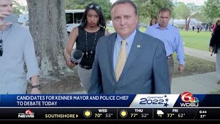 Kenner mayor police chief candidates set to debate today [upl. by Gruchot]