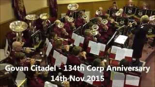 Salvation Army  Bellshill Band BSAB  Govan Citadel Nov 2015 [upl. by Saiasi]