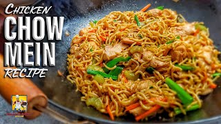 Chicken Chow Mein Recipe [upl. by Teresita772]