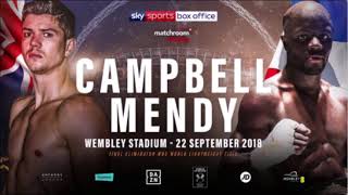 REMATCH IS ON LUKE CAMPBELL vs YVAN MENDY JoshuaPovetkin [upl. by Meldon]