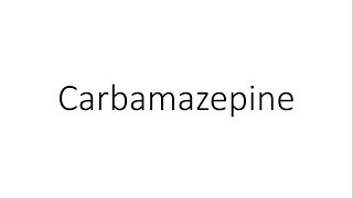 Carbamazepine  Pharmacology [upl. by Jonie]